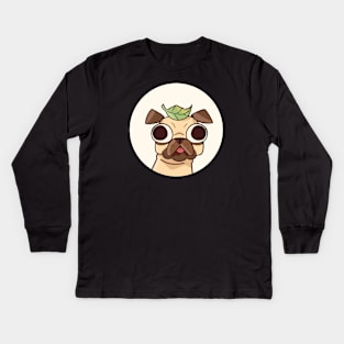 pug Kids Long Sleeve T-Shirt